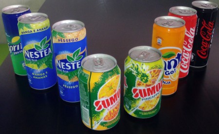 Sumos em lata